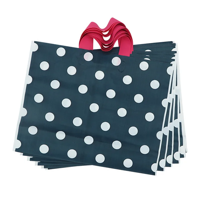48pcs Frosted Polka Dot Tote B - Wedding/Event Supply Store ulasan dan harga