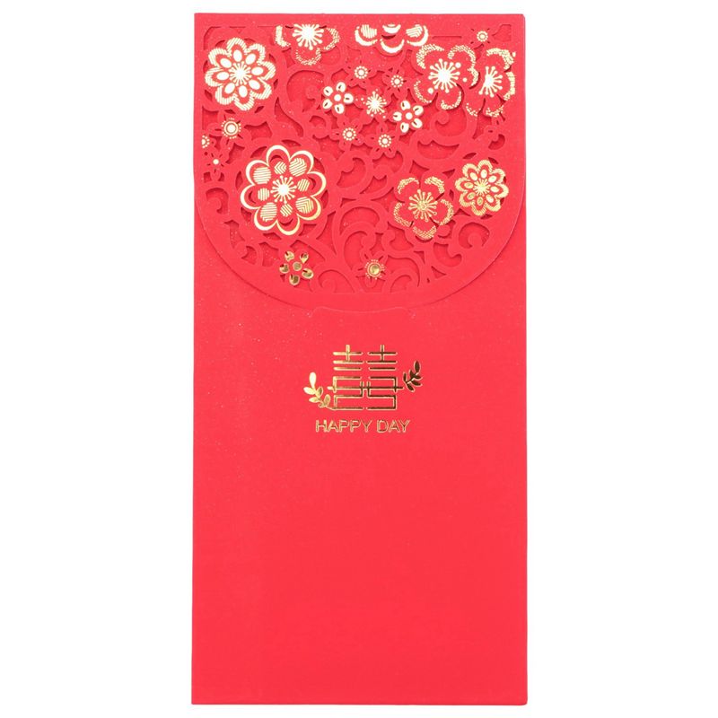 ABZC-60PCS Chinese Red Envelop - Wedding Envelopes ulasan dan harga