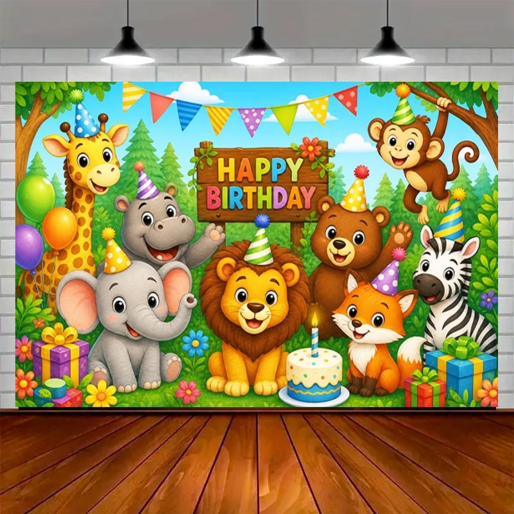 Jungle Animal Birthday Party D - Wedding Zoo ulasan dan harga