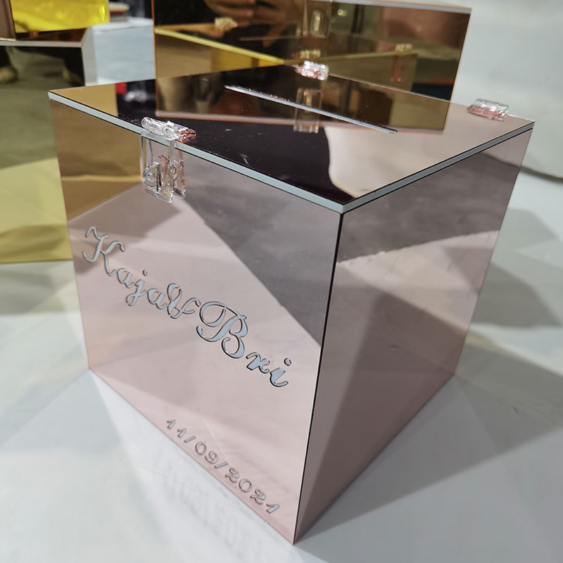 Acrylic Innovation Card Box We - Wedding Card Box ulasan dan harga